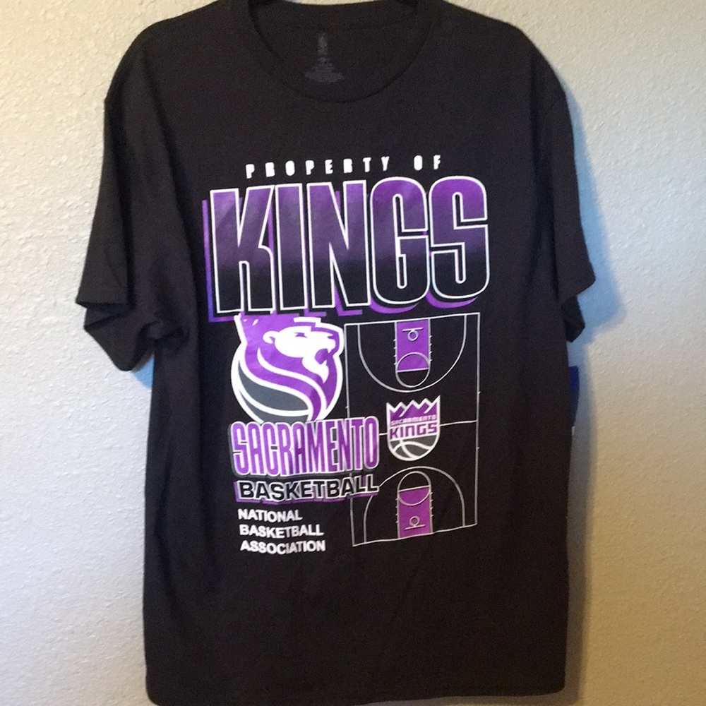 Sacramento Kings Basketball T shirt New